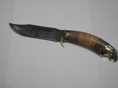 Нож Сибиряк-2 из дамасской стали.